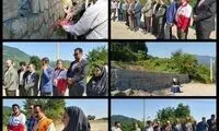 اگر تا به حال افتتاح دیوار ندیدید، حالا ببینید!