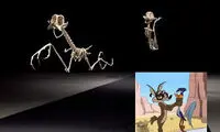 اسکلت شخصیت های کارتونی! +عکس