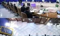 برداشتن عکس رئیسی از بنرِ جلسه هیات دولت