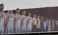 واکنش غول برره به پاره کردن عکس سردار آزمون