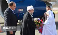 عکس: استقبال از روحانی در کرمانشاه