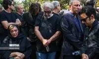 چهره‌ی غم‌زده بازیگران «نون خ» در مراسم آرش میراحمدی