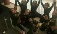 دخترانی که در حضور شهردار، رقص محلی کردند