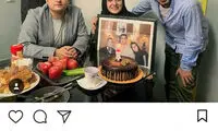 پست نوید محمدزاده برای تولد باران کوثری