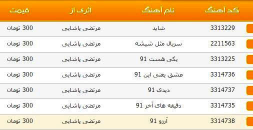 درآمد قابل توجه یک اپراتور از آلبوم پاشایی