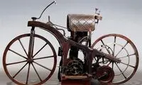 اولین موتور سیکلت جهان +عکس