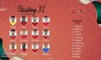 علی کریمی در ترکیب الدحیل مقابل الاهلی