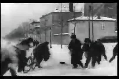 فیلمی از اولین برف‌ در تاریخ سینما