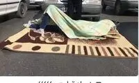 یک اعتراض متفاوت به گرانی بنزین در شیراز