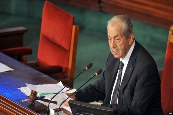 «محمد الناصر» رئیس جمهور موقت تونس شد