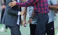 درگیری خطیبی با داور بر سر پنالتی پرسپولیس