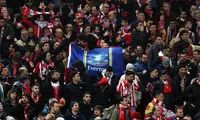 اقدام عجیب هواداران اتلتیکو در ورزشگاه آنفیلد
