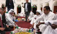 دورهمی جالب کارشناسان فوتبال در قطر