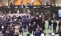  فریاد «مرگ بر اسرائیل» در صحن مجلس
