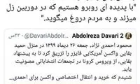 کنایه داوری به احمدی‌نژاد با تکیه کلام موسوی