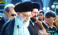 اقامه نماز عید فطر به امامت رهبر انقلاب