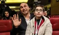 عکس: حمید فرخ نژاد و پسرش
