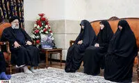 دیدار رئیس قوه قضائیه با خانواده «حاج قاسم»