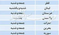 دو روزه شدن تعطیلات آخر هفته