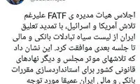 واکنش بعیدی‌نژاد به بیانیه FATF درباره ایران