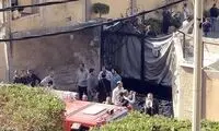 عکس:ورودی سفارت ایران پس از انفجار بیروت