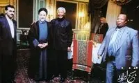 عکس: ماندلا در ایران کنار سید محمد خاتمی