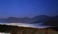 بارش شهابی در دشت پلور دماوند