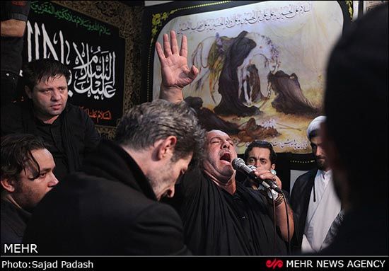 عکس: آیین تشت گذاری در تهران