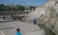 جوشش موادمخدر در کنار چشمه باستانی!
