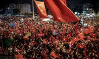 حمایت مردم ترکیه از اردوغان