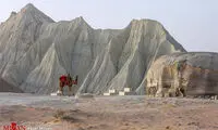 کوه‌های مریخی در چابهار