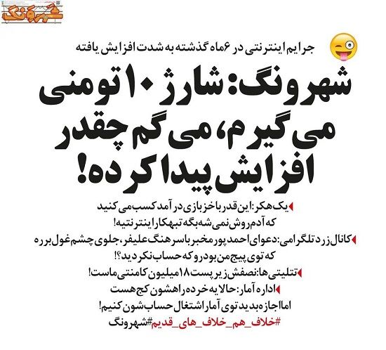 اینم تعریف جدید گرانی و تورم!