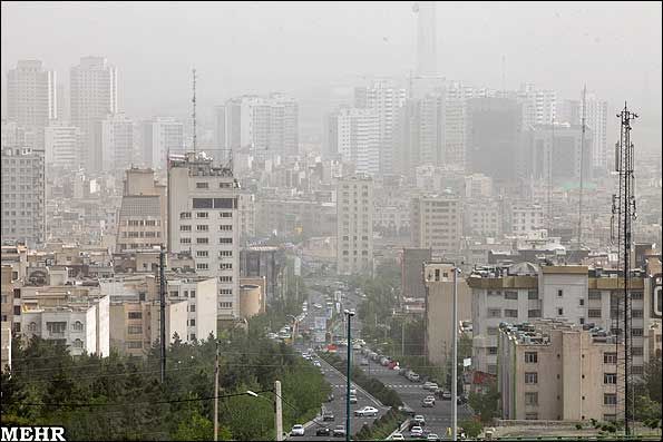 مجموعه عکس: آلودگی هوای تهران