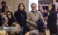 بهروز افخمی و همسرش در شب کارگردانان سینما