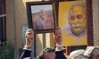 تصویر حاج قاسم در تشییع محمد کاسبی بالا رفت