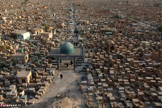 بزرگترین قبرستان جهان در عراق