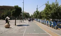 دستفروشان به خارج از محدوده تئاتر شهر می‌روند