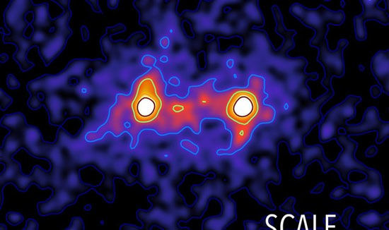 اولین تصویر از شبکه ماده تاریک