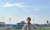 سیاوش قمیشی در بازی ملوان سپاهان تشویق شد!