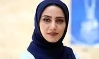 چهره متفاوت مونا فرجاد با مدل موی چتری