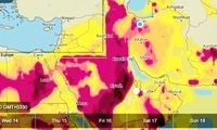 بیابان‌های عربستان منشا گرد و خاک هوای تهران
