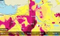 بیابان‌های عربستان منشا گرد و خاک هوای تهران