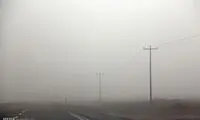 طوفان شن در شهرستان فهرج کرمان