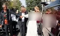 عروسی خانم سیاستمدار با ماشین نعش‌کش