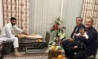 عیادت سرپرست جدید پرسپولیس از محمد انصاری