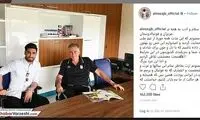 نوشته جهانبخش برای کی‌روش: ما عشاق تو هستیم