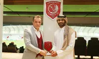 هدیه باشگاه الدحیل به مدیرعامل پرسپولیس