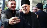 عکس سلفی با مداح معروف