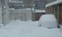 هوای اردبیل بحرانی شد؛ شهر نیم‌ متر زیر برف رفت