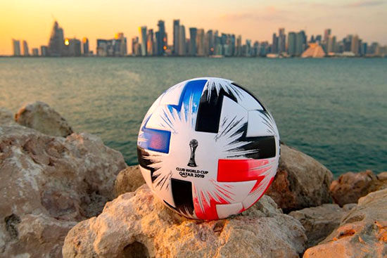 رونمایی از توپ مسابقات جام باشگاه‌های جهان